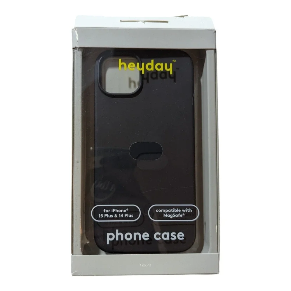 H9. Heyday MagSafe Phone Case for Apple‎ iPhone 15 Plus & 14 Plus - Black
